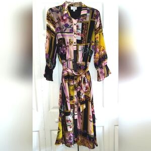 NWT LABEL by 5 Twelve Women's Midi Sheath Dress, Size 8.
